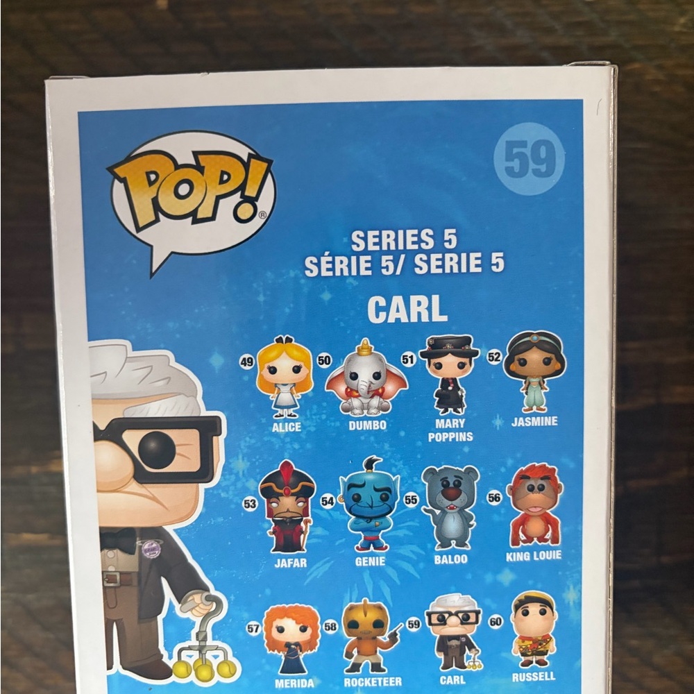 pop Carl Vinyl Figure - Blue, Brown, Black, Green - Picture 2 of 2